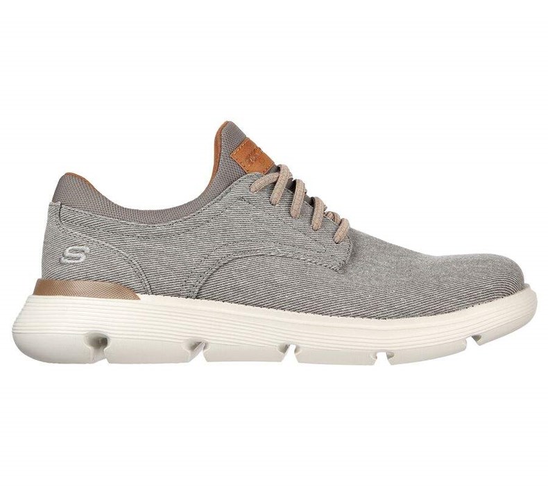 Pánské Boty Casual Skechers Garza - Romano Hnědé | JDVSWNU-74