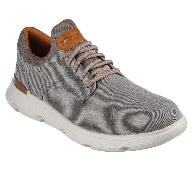 Pánské Boty Casual Skechers Garza - Romano Hnědé | JDVSWNU-74