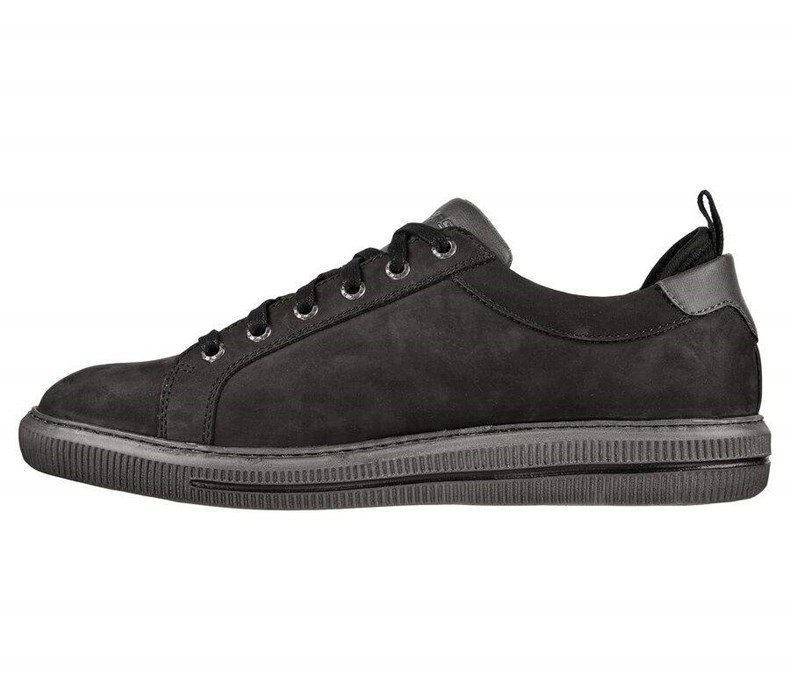 Pánské Boty Casual Skechers Pertola - Ruston Černé | NGDWJRK-07