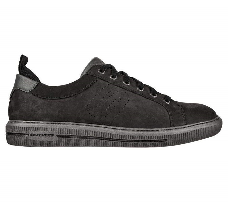 Pánské Boty Casual Skechers Pertola - Ruston Černé | NGDWJRK-07