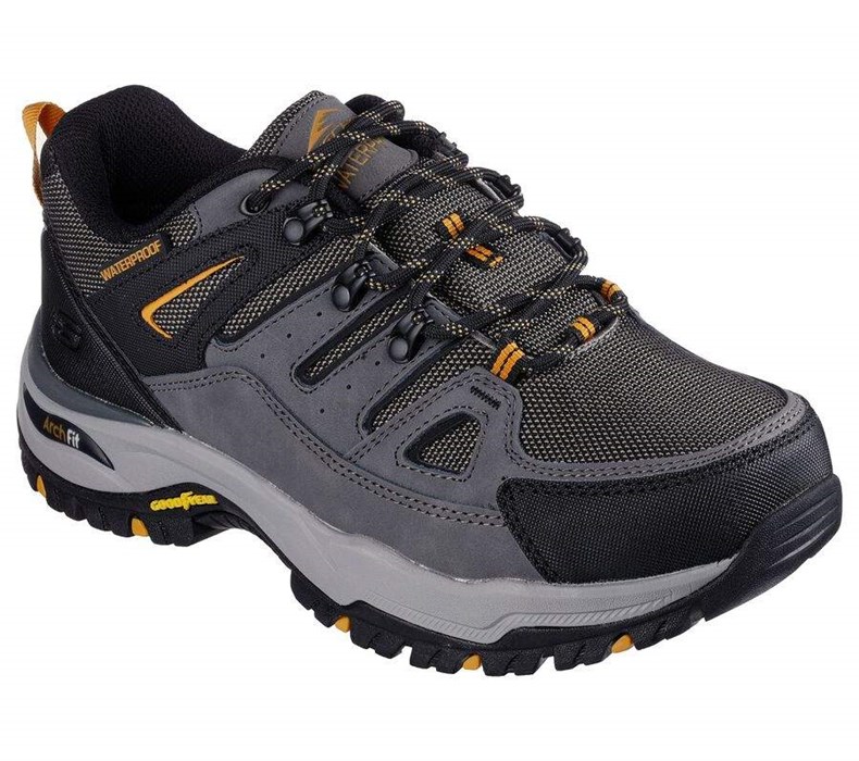 Pánské Boty Casual Skechers Relaxed Fit: Arch Fit Dawson - Argosa Šedé | CAXOWQB-39