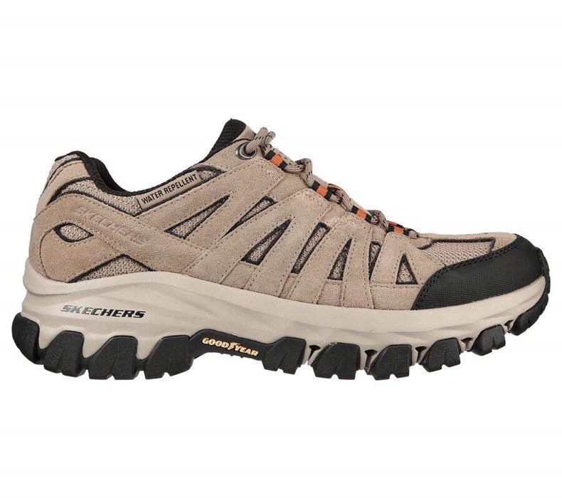 Pánské Boty Casual Skechers Relaxed Fit: Edgmont - Taggert Hnědožlutý | TUMXWYK-46