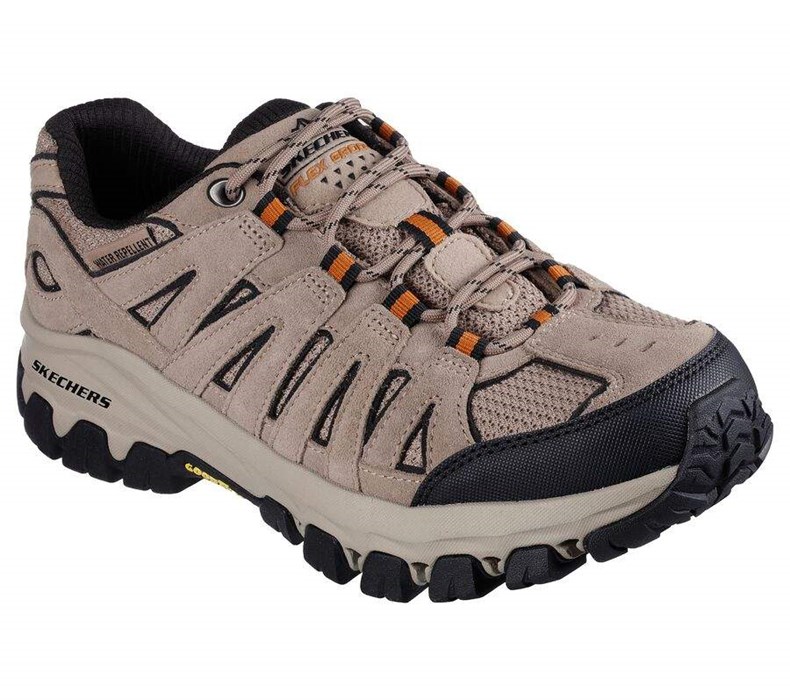 Pánské Boty Casual Skechers Relaxed Fit: Edgmont - Taggert Hnědožlutý | TUMXWYK-46