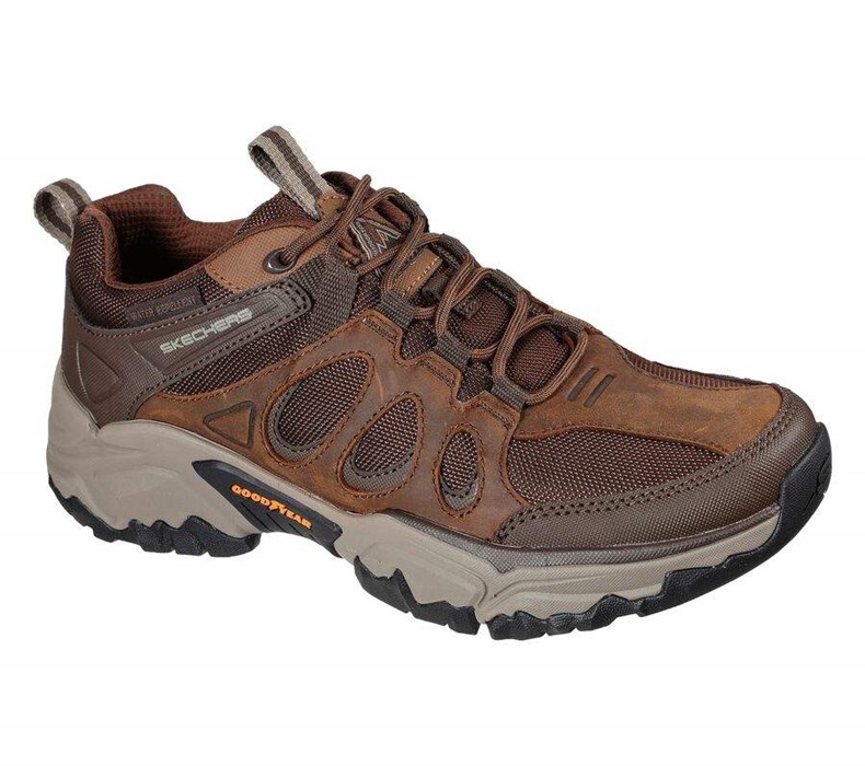 Pánské Boty Casual Skechers Relaxed Fit: Terraform - Selvin Hnědé | XTNMFUV-07