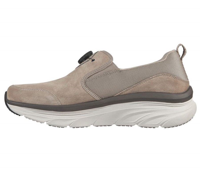 Pánské Boty Casual Skechers Twist Fit: D'Lux Walker - Regate Hnědé | GWOATYZ-26