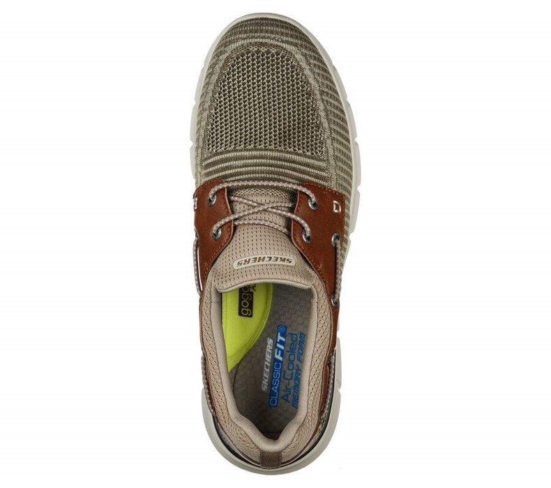 Pánské Boty Sebago Skechers Del Retto - Clean Slate Hnědé | RJMZUAK-02