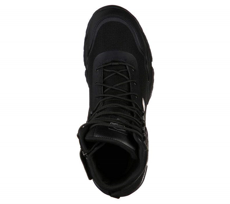 Pánské Boty Skechers Pracovní Relaxed Fit: Markan Tactical Černé | THFOMSQ-26