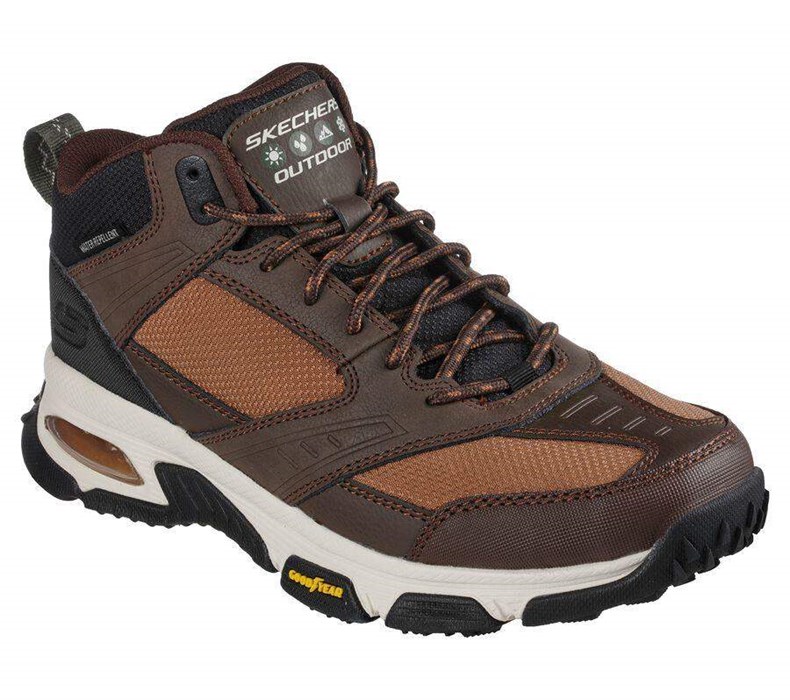 Pánské Boty Skechers Skech-Air Envoy - Bulldozer Hnědé | TRIOUSX-52