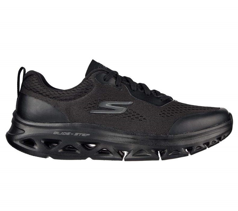 Pánské Běžecké Boty Skechers GO RUN Glide-Step Flex Černé | MKZRBIC-09