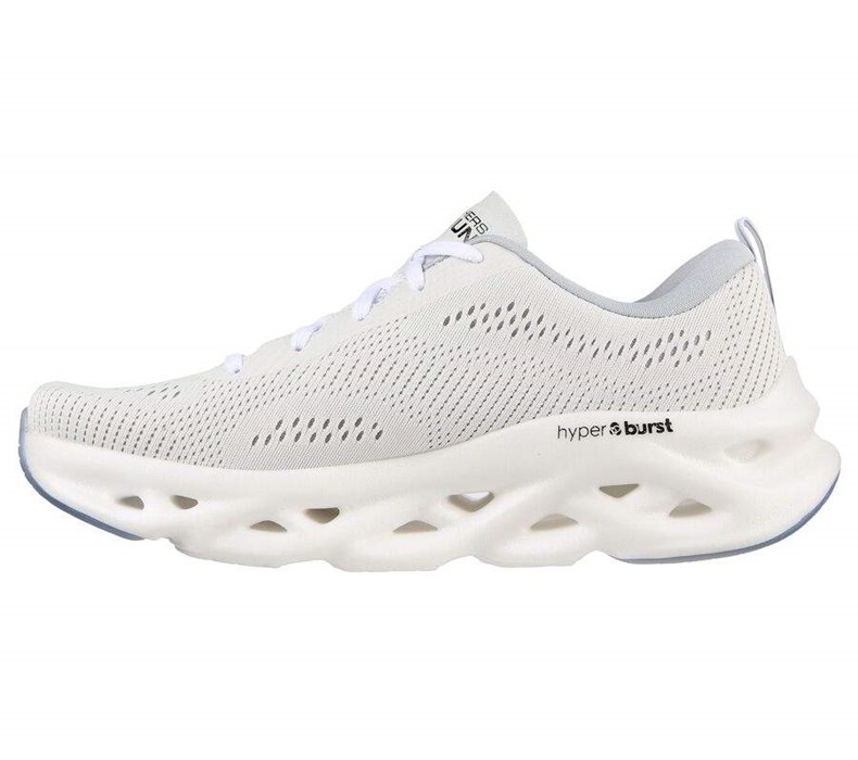 Pánské Běžecké Boty Skechers GO RUN Swirl Tech Bílé | OLXMQDH-14