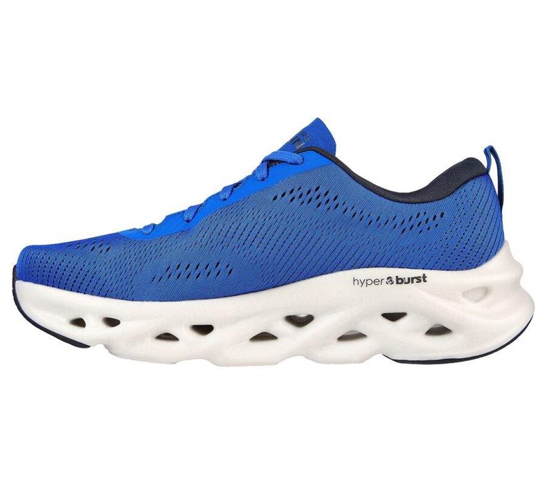 Pánské Běžecké Boty Skechers GO RUN Swirl Tech Blankyt | RKNBVEA-28