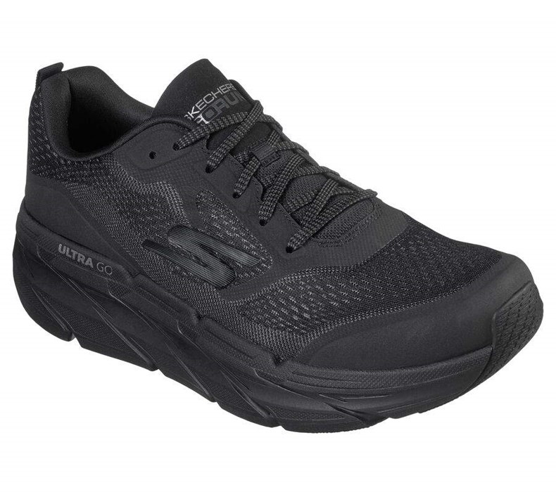 Pánské Běžecké Boty Skechers Max Cushioning Premier - Vantage Černé Šedé | INWVTUA-81