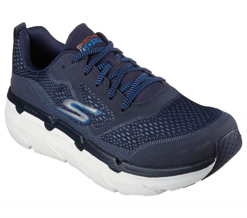 Pánské Běžecké Boty Skechers Max Cushioning Premier - Vantage Tmavě Blankyt | MHFGOTC-91