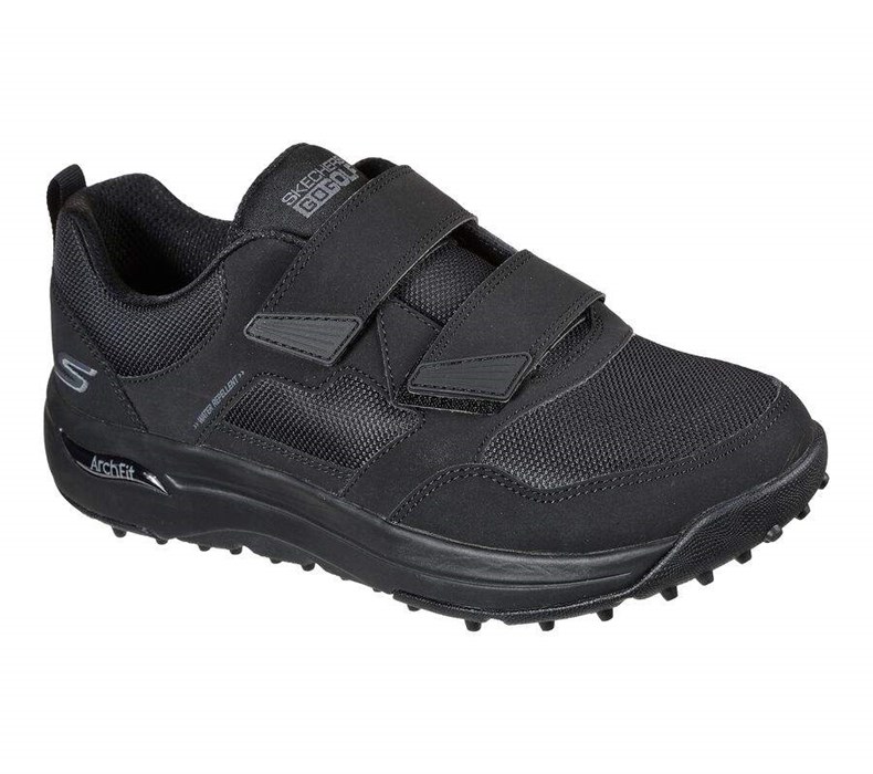 Pánské Golfové Boty Skechers GO GOLF Arch Fit - Front Nine Černé Šedé | BKLCMWD-56