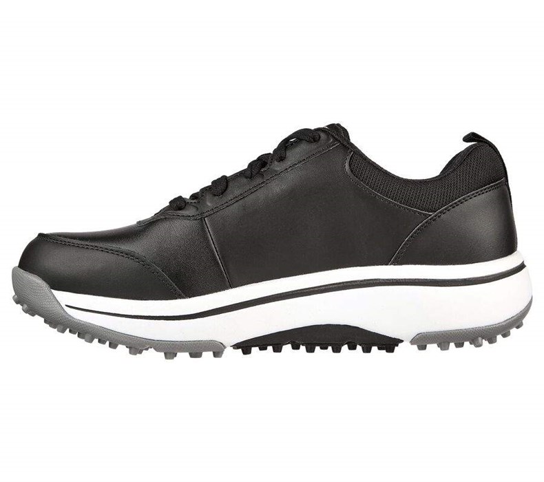 Pánské Golfové Boty Skechers GO GOLF Arch Fit - Set Up Černé Bílé | MUDZFSQ-90