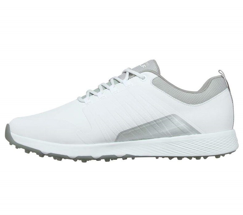 Pánské Golfové Boty Skechers GO GOLF Elite 4 - Victory Bílé Šedé | HPAEZIC-10