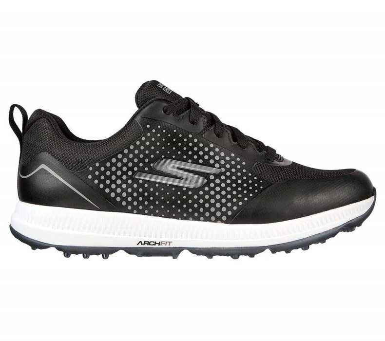 Pánské Golfové Boty Skechers GO GOLF Elite 5 Sportovní Černé Bílé | NEUTGMJ-59