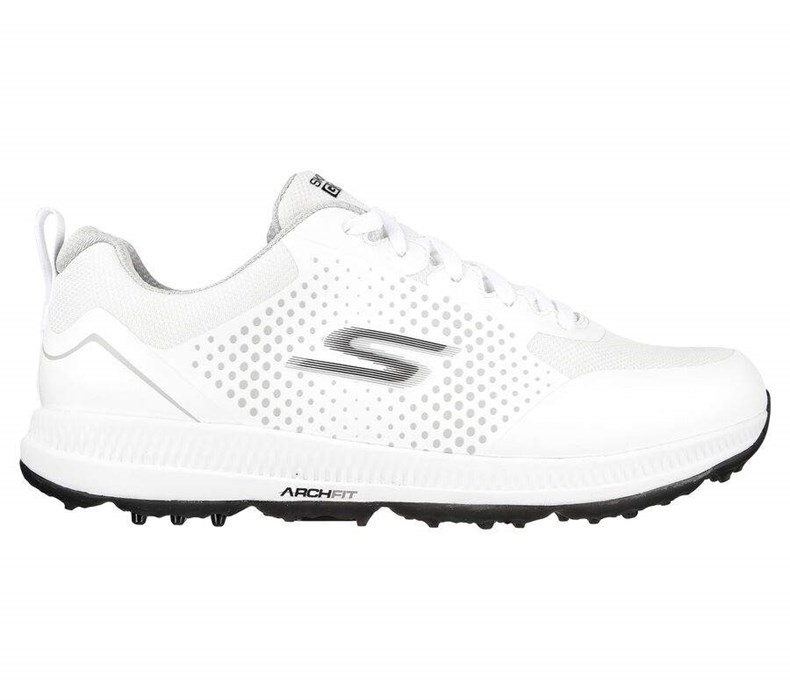 Pánské Golfové Boty Skechers GO GOLF Elite 5 Sportovní Bílé Černé | YFEKHZS-67