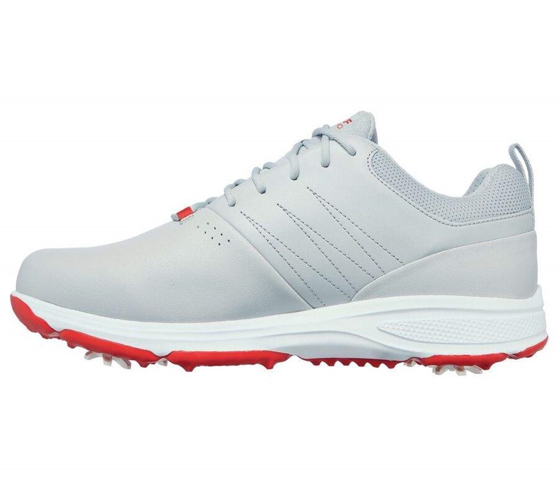 Pánské Golfové Boty Skechers GO GOLF Torque Pro Šedé Červené | NIVBHRM-70