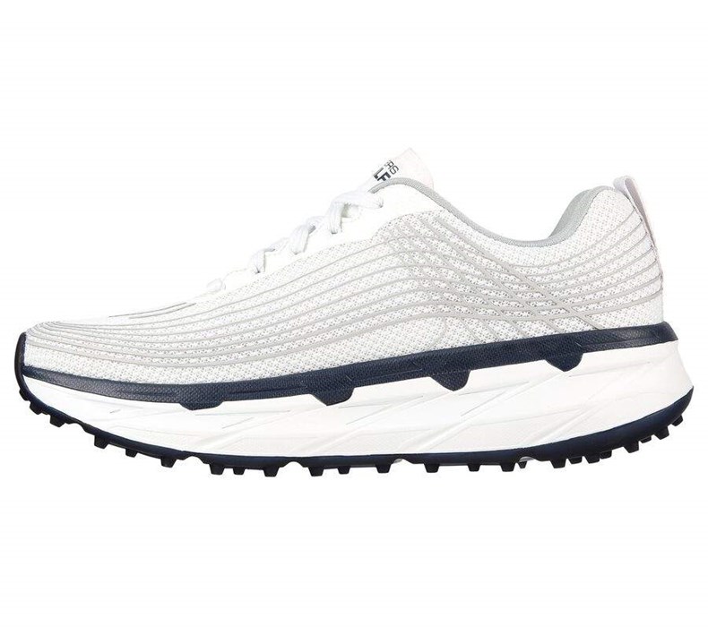 Pánské Golfové Boty Skechers Max Cushioning: GO GOLF Ultra Max Bílé Tmavě Blankyt | LZYMIAR-14