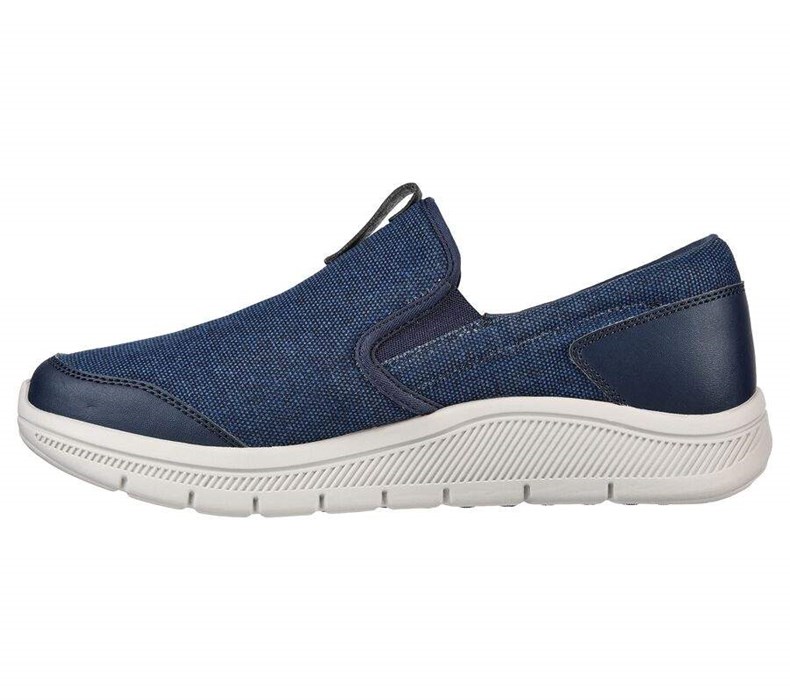 Pánské Golfové Boty Skechers Relaxed Fit: GO GOLF Arch Fit Walk Tmavě Blankyt | DSMXKWI-75