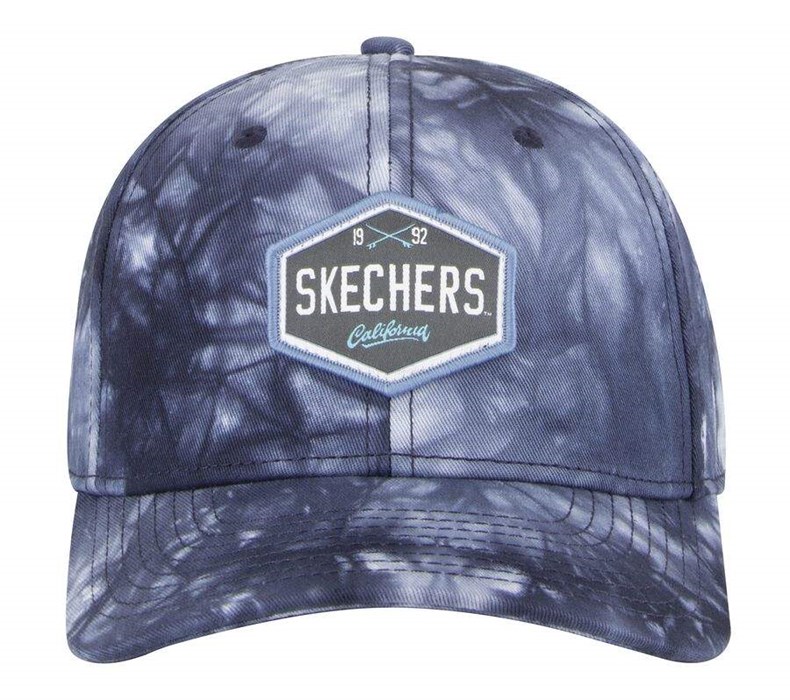 Pánské Klobouky Skechers Tie Dye Patch Tmavě Blankyt | YWHUZDS-63