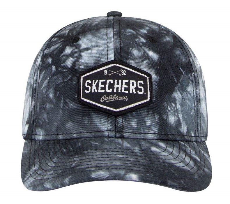 Pánské Klobouky Skechers Tie Dye Patch Černé | BWSKLTF-97