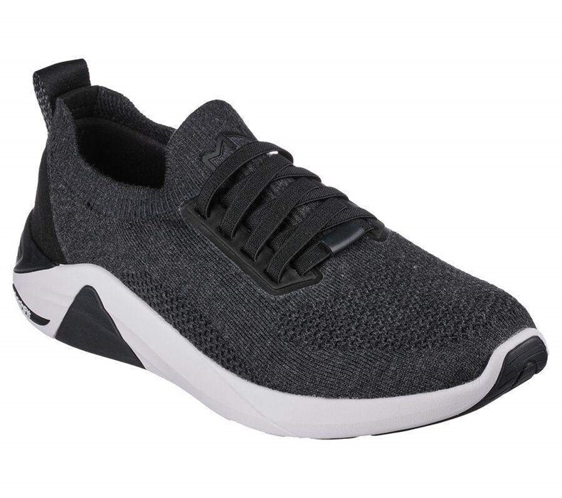 Pánské Mokasíny Skechers Arch Fit A-Linear - Eaton Černé | FXQYRUI-63