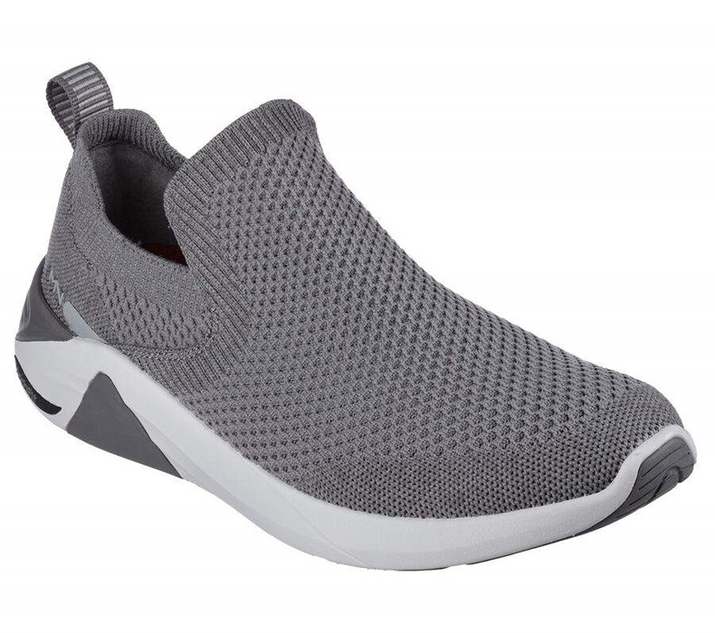 Pánské Mokasíny Skechers Arch Fit A-Linear - Rune Šedé | JUCAVXN-26