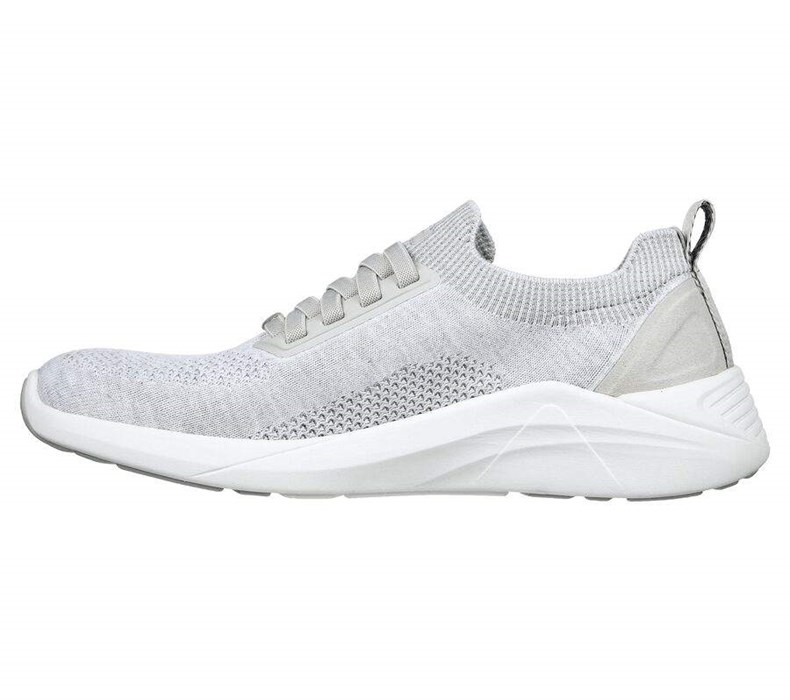 Pánské Mokasíny Skechers Arch Fit A-Linear - Eaton Světle Šedé | PAFUQYC-69