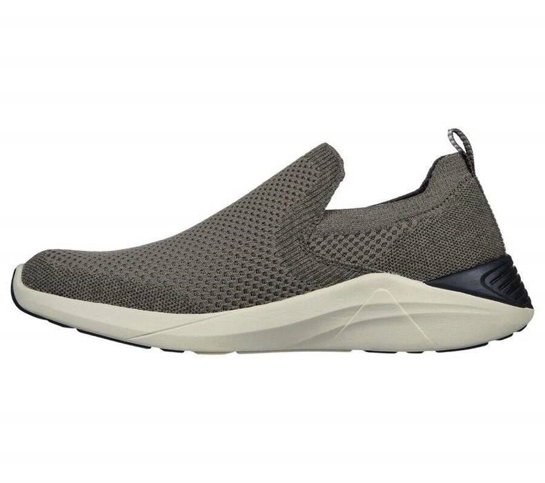 Pánské Mokasíny Skechers Arch Fit A-Linear - Rune Olivy Zelené | PTMJNIA-73