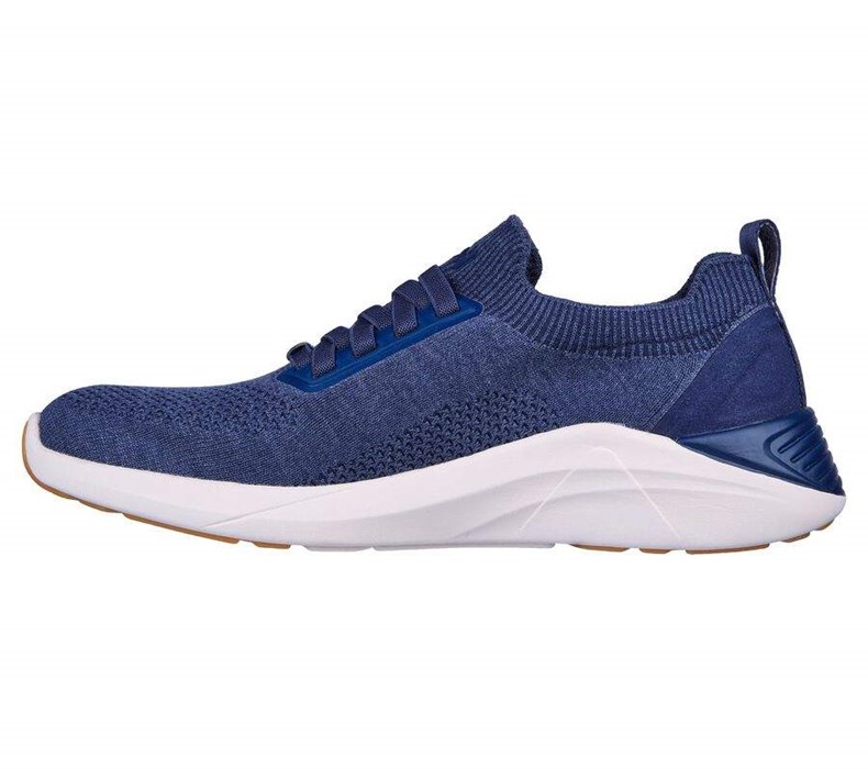 Pánské Mokasíny Skechers Arch Fit A-Linear - Eaton Tmavě Blankyt | UYROGIP-85