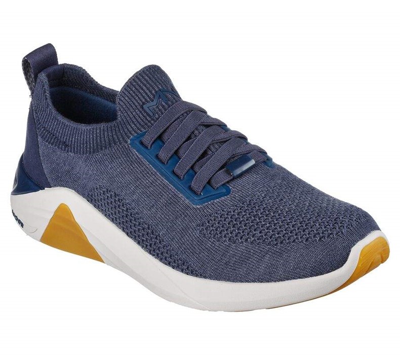 Pánské Mokasíny Skechers Arch Fit A-Linear - Eaton Tmavě Blankyt | UYROGIP-85