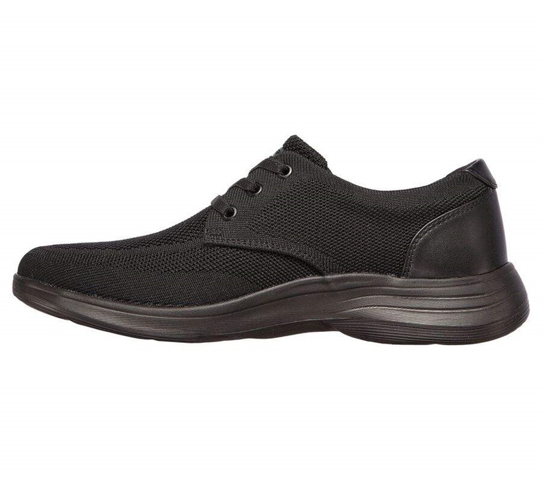 Pánské Mokasíny Skechers Arch Fit Darlo - Weedon Černé | QJKVYWZ-38