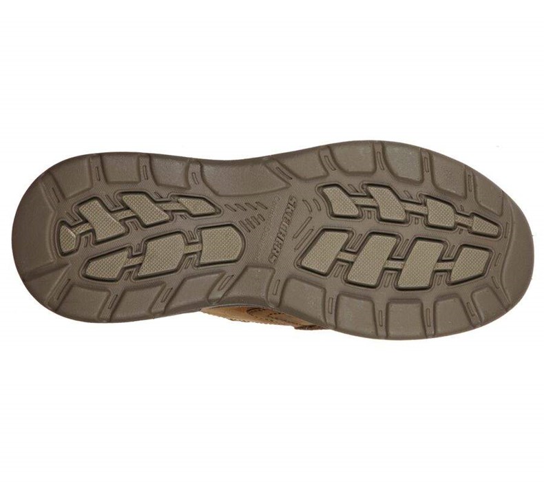 Pánské Mokasíny Skechers Arch Fit - Hust Hnědé | CFQJVEK-78