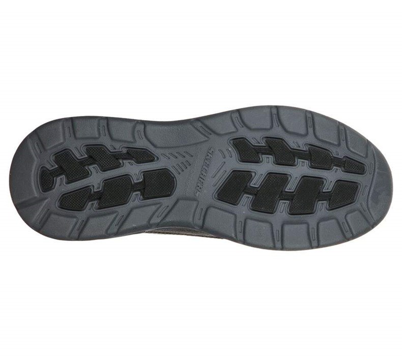 Pánské Mokasíny Skechers Arch Fit Motley - Oven Černé | AGXSZCH-63