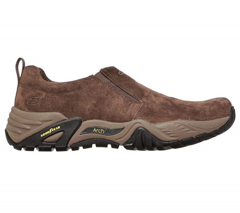 Pánské Mokasíny Skechers Arch Fit Recon - Sandro Čokolády | ZROKHNB-67