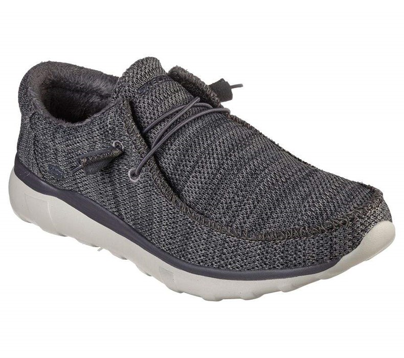 Pánské Mokasíny Skechers Bulger - Zenwick Šedé | MDEINOP-65