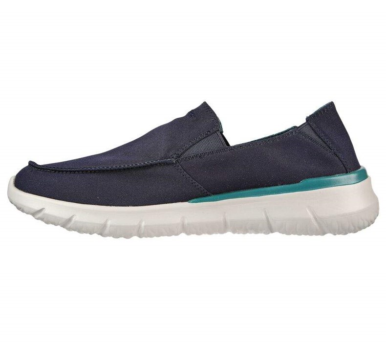 Pánské Mokasíny Skechers Del Retto - Alvert Tmavě Blankyt | RYDBHGS-98