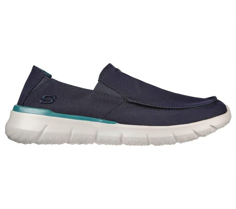 Pánské Mokasíny Skechers Del Retto - Alvert Tmavě Blankyt | RYDBHGS-98