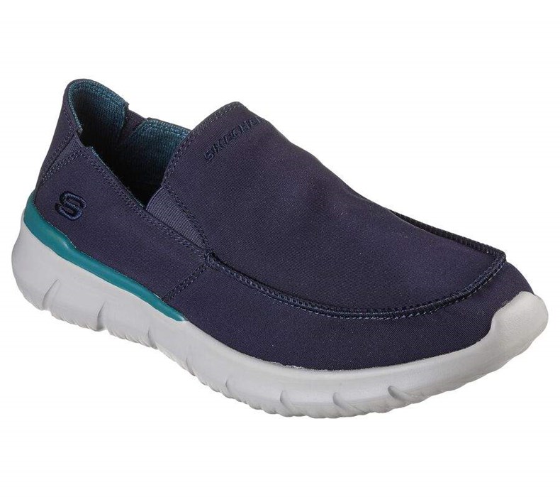 Pánské Mokasíny Skechers Del Retto - Alvert Tmavě Blankyt | RYDBHGS-98