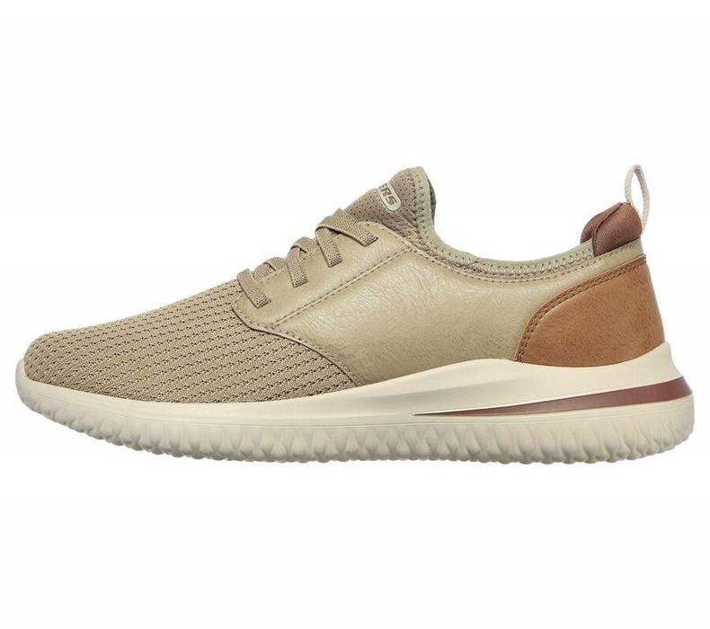 Pánské Mokasíny Skechers Delson 3.0 - Mooney Hnědé | RPLBFNK-52