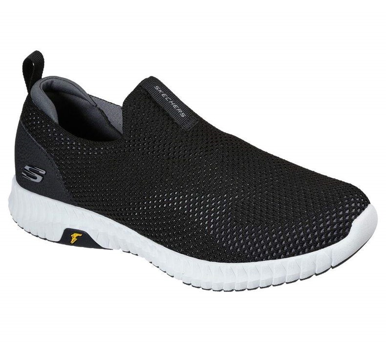 Pánské Mokasíny Skechers Elite Flex Prime Černé Bílé | UBHNVAW-87