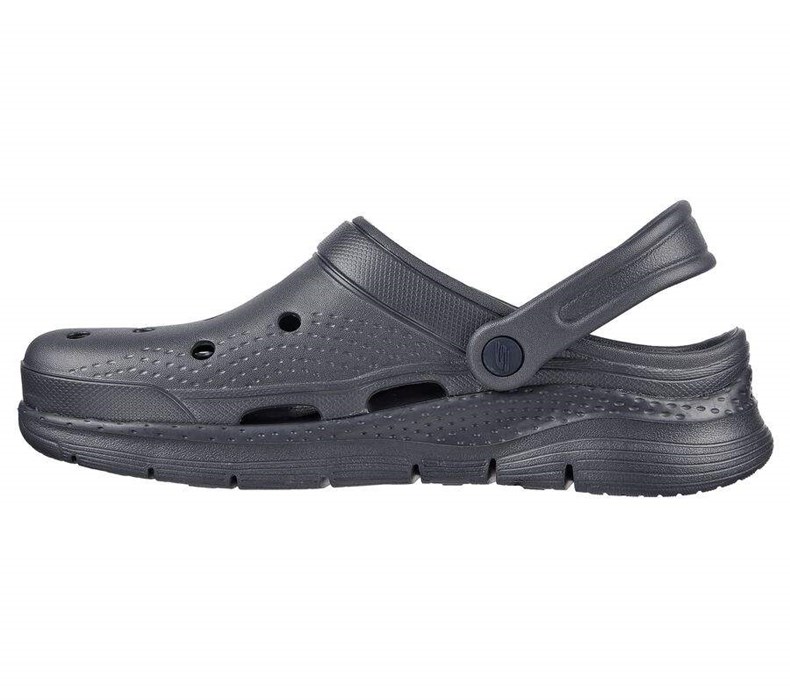 Pánské Mokasíny Skechers Foamies: Arch Fit - Valiant Tmavě Blankyt | IQCEYHF-96