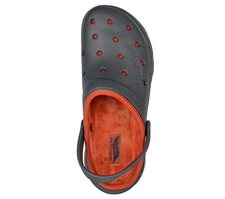 Pánské Mokasíny Skechers Foamies: Arch Fit Podšité - Chillaxing Olivy Zelené | ZUQIXJM-28