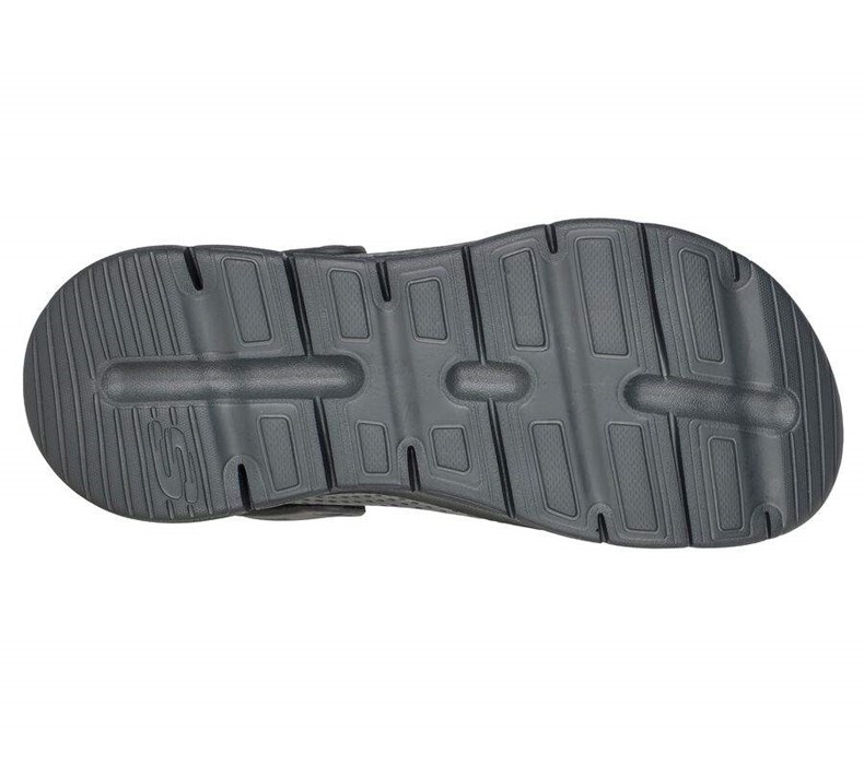 Pánské Mokasíny Skechers Foamies: Arch Fit Podšité - Chillaxing Olivy Zelené | ZUQIXJM-28