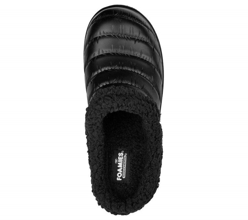 Pánské Mokasíny Skechers Foamies: Cozy Camper Podšité - Cozy Adventure Černé | CAZLNRT-05