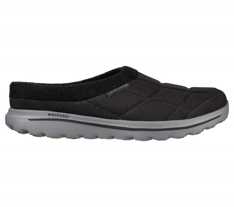 Pánské Mokasíny Skechers GO WALK Lounge Černé | CAXRVLK-12