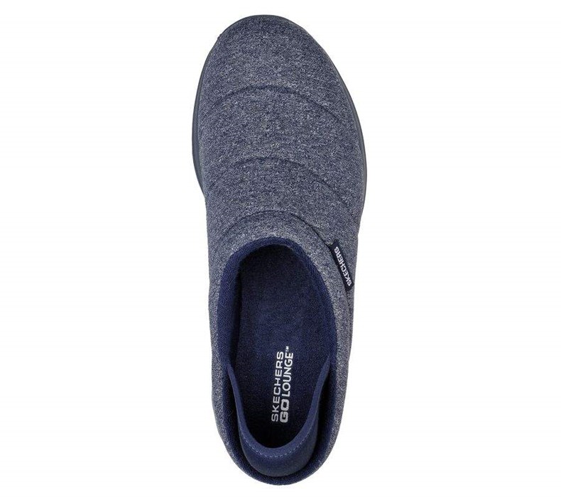 Pánské Mokasíny Skechers GO WALK Lounge - Overcast Tmavě Blankyt | LRZCKTF-56