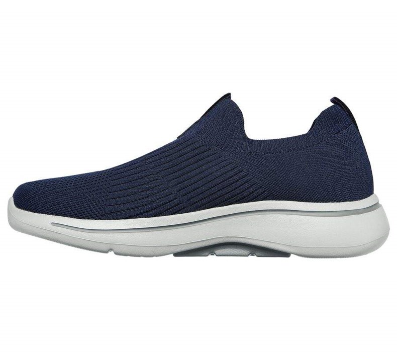 Pánské Mokasíny Skechers GOwalk Arch Fit - Iconic Tmavě Blankyt | AOGKNSV-09